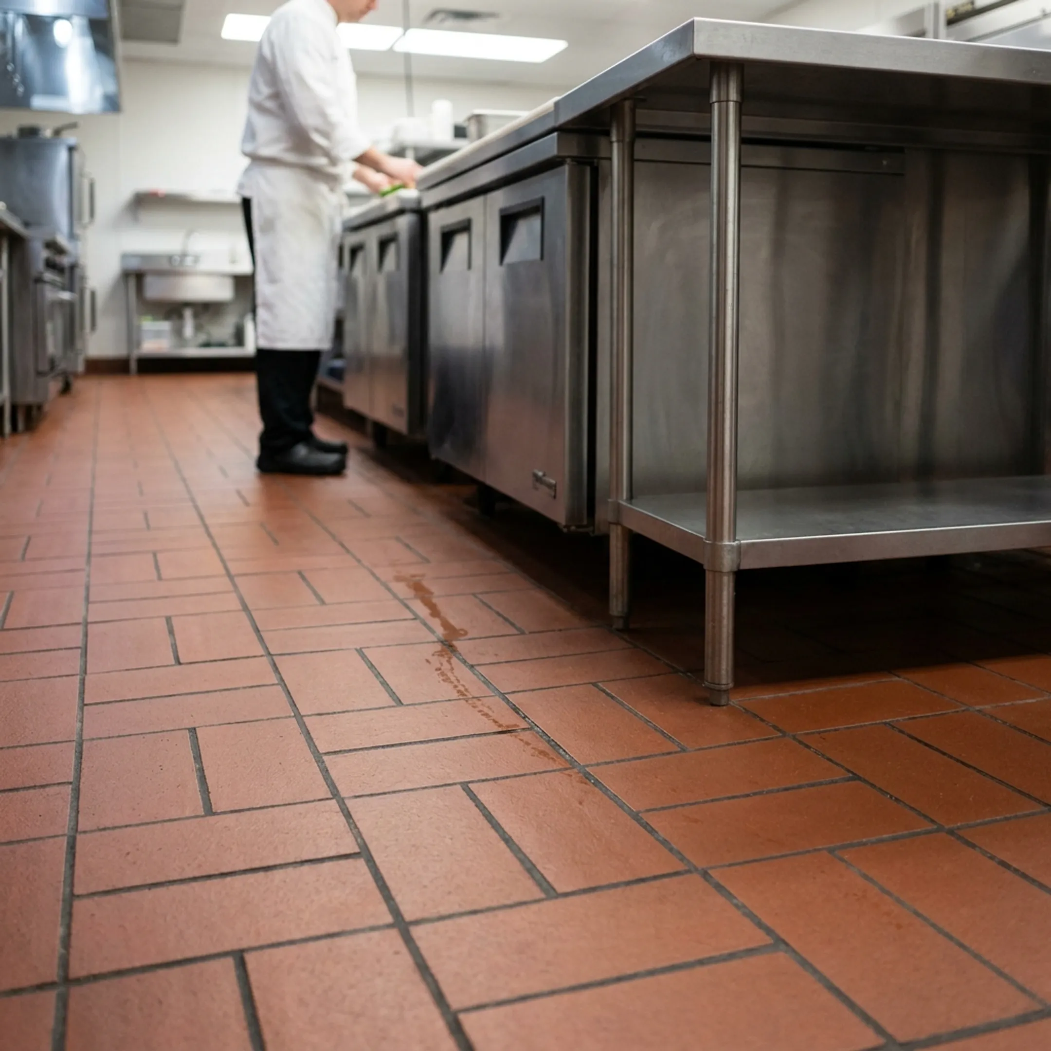 Restaurant commercial kitchen flooring