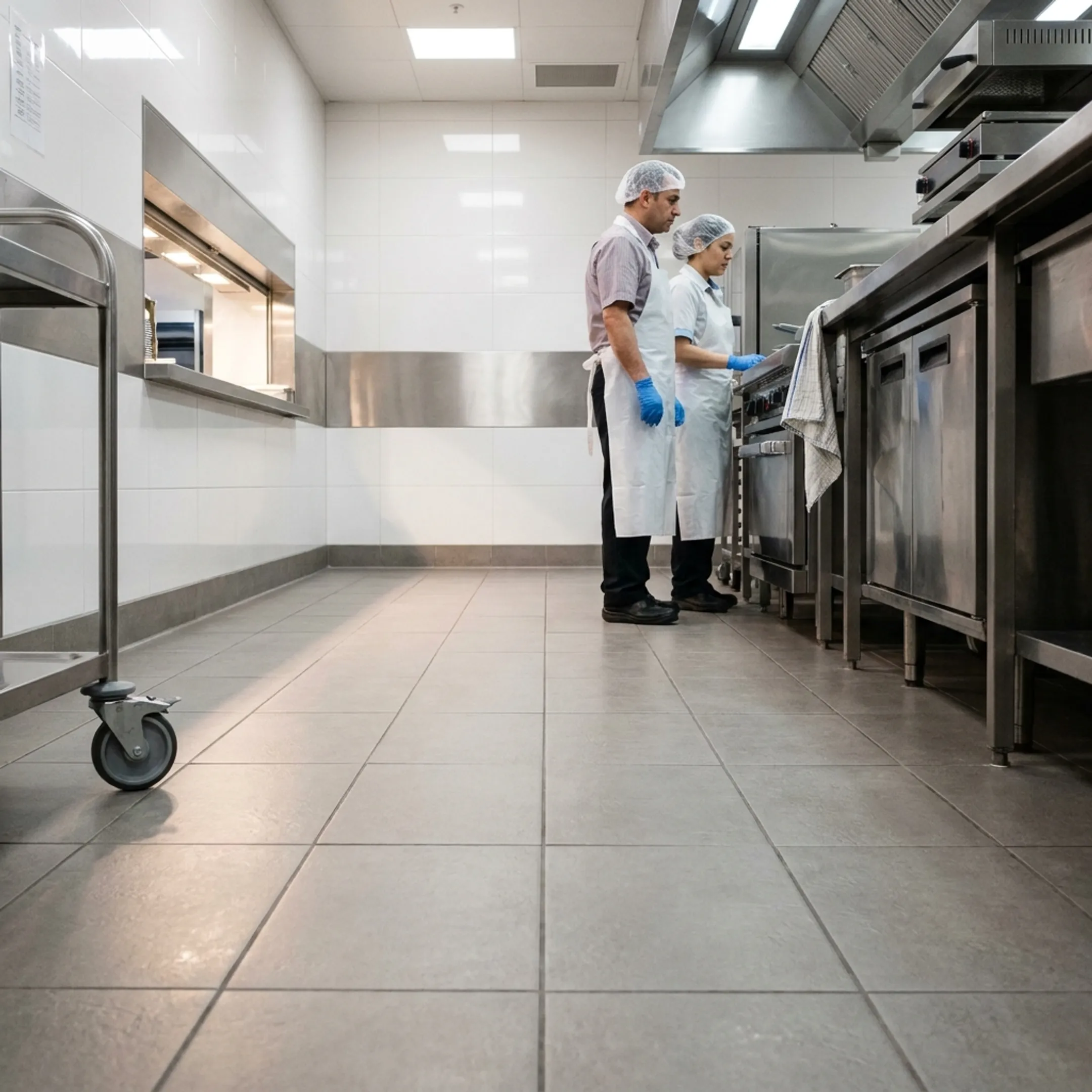 Hospital commercial flooring
