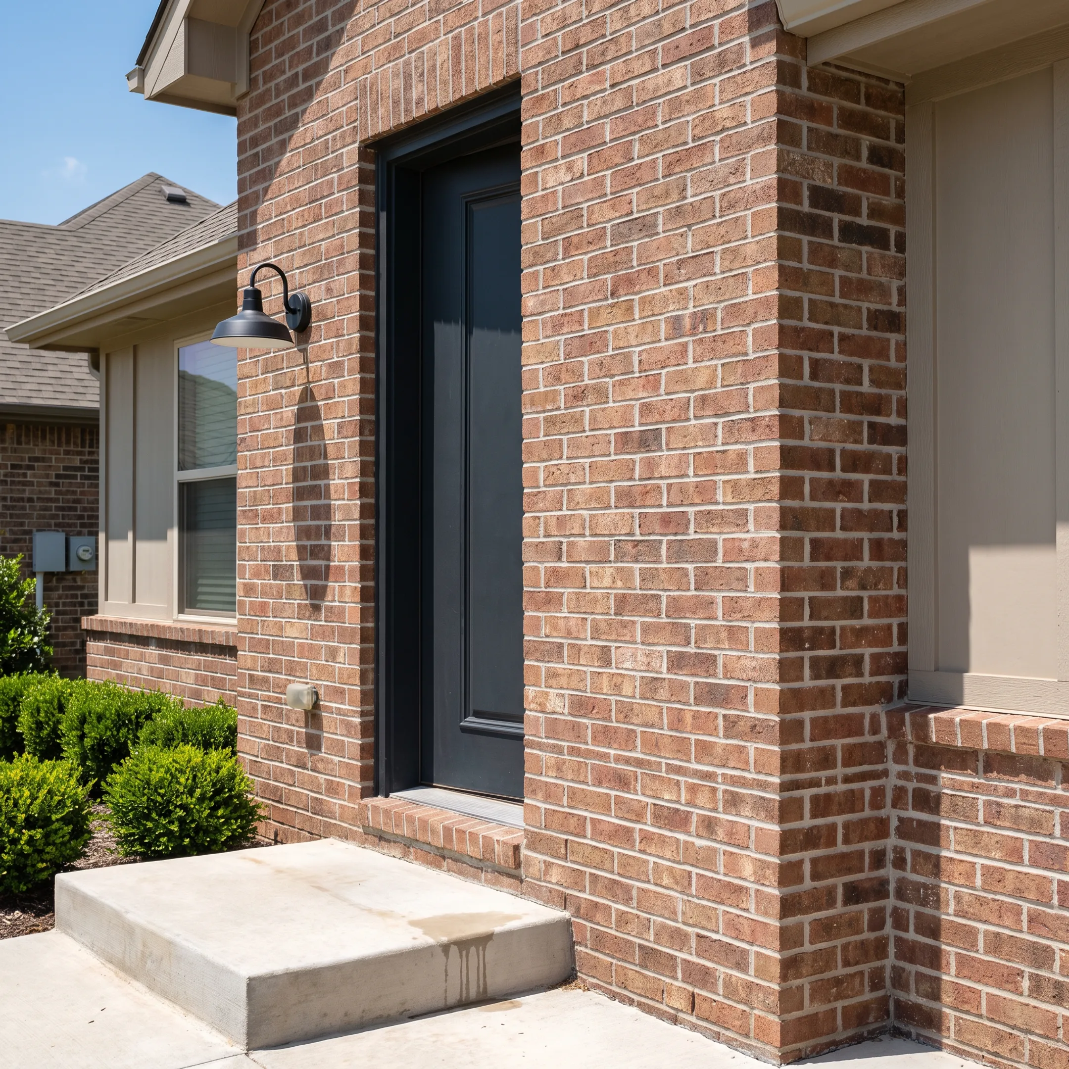 Residential facade wall cladding