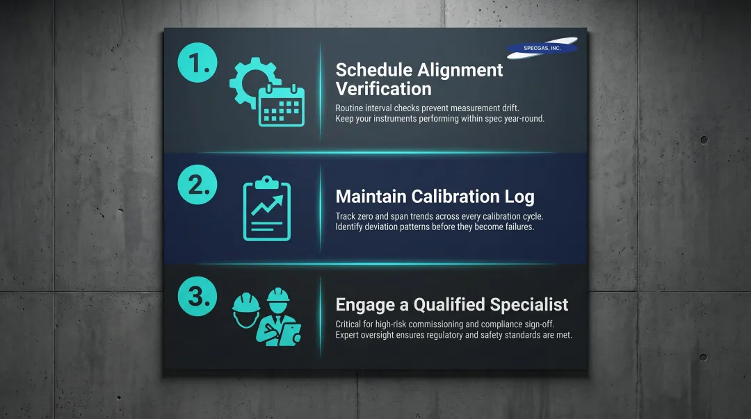 Three pro tips for long-term open path gas detector performance and maintenance