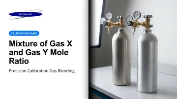 Mixture of Gas X and Gas Y Mole Ratio