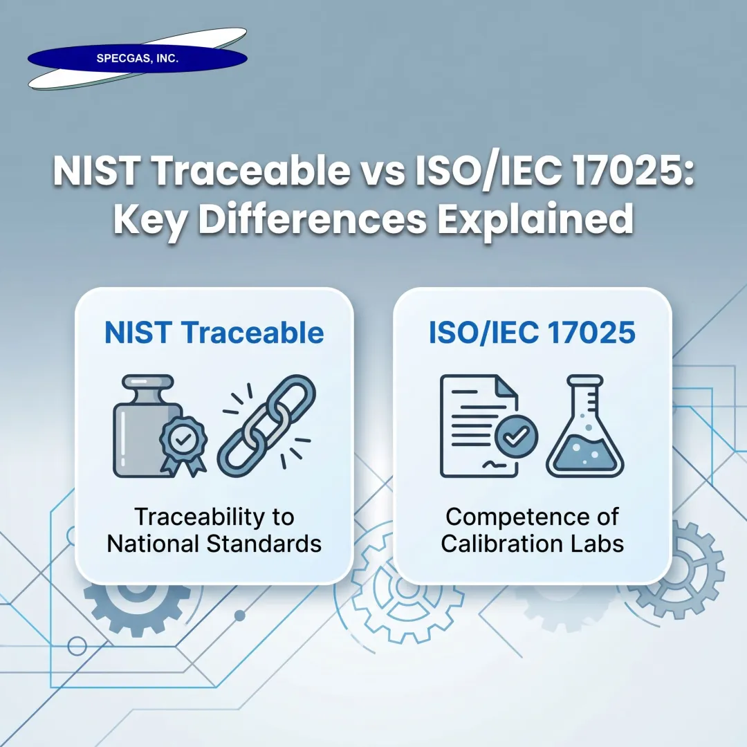 NIST Traceable vs ISO/IEC 17025: Key Differences Explained