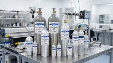 SpecGas specialty laser gas mixture cylinders and proprietary cylinder treatment production process