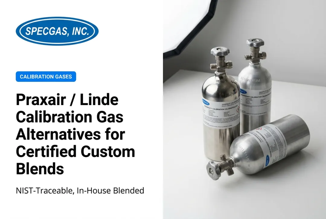 Praxair / Linde Calibration Gas Alternatives for Certified Custom Blends