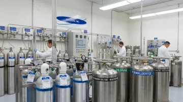 SpecGas proprietary cylinder treatment process for reactive gas mixture stability