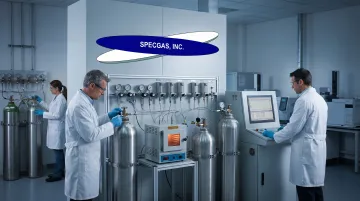 SpecGas proprietary cylinder treatment process for reactive gas mixture stability