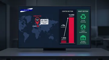 Ukraine neon supply shock 2022 price spike and global semiconductor supply chain impact