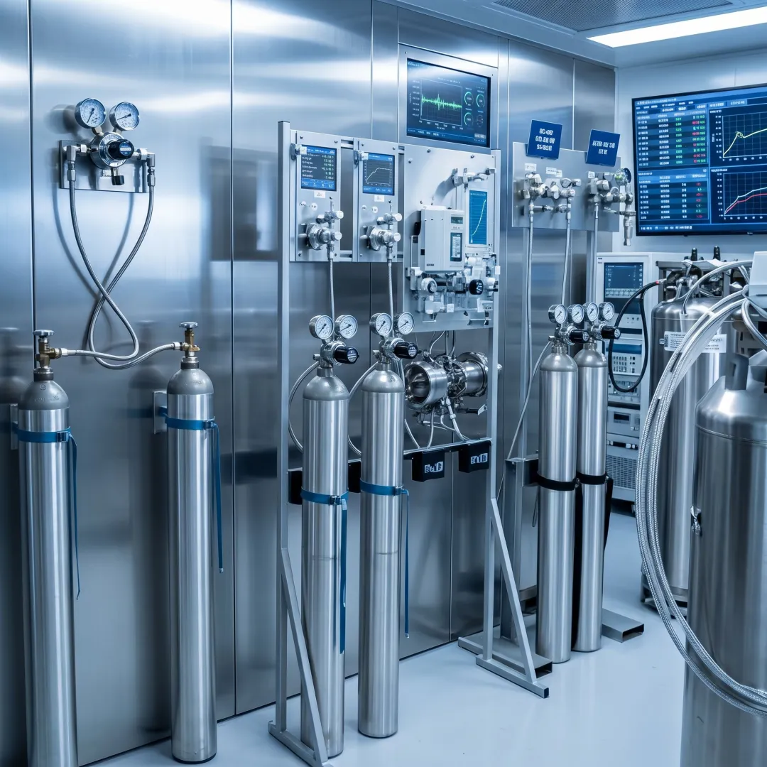 Custom gas cylinders for aerospace research
