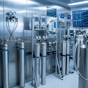 Custom gas cylinders for aerospace research