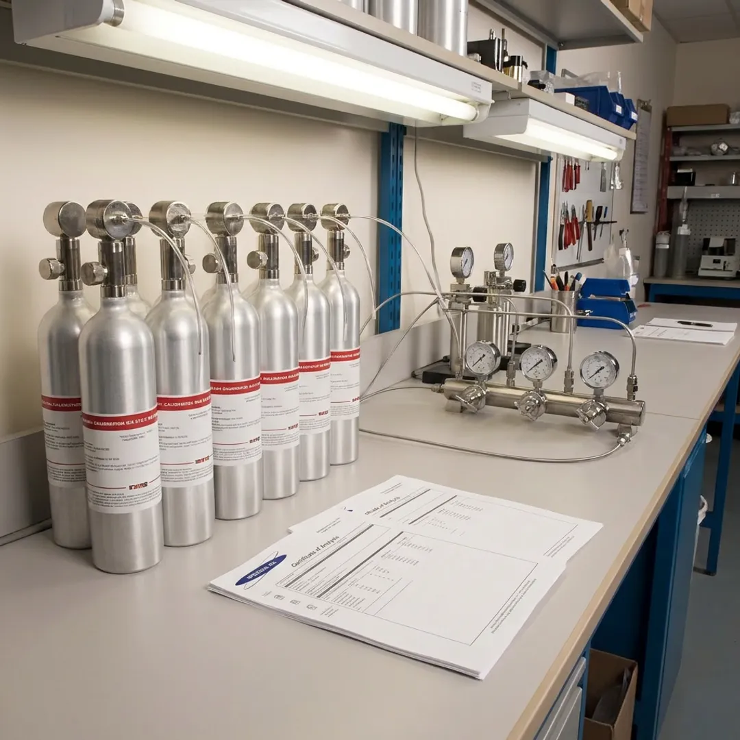 Certificate of Analysis (COA) Gas Supply — Every Cylinder, Every Order