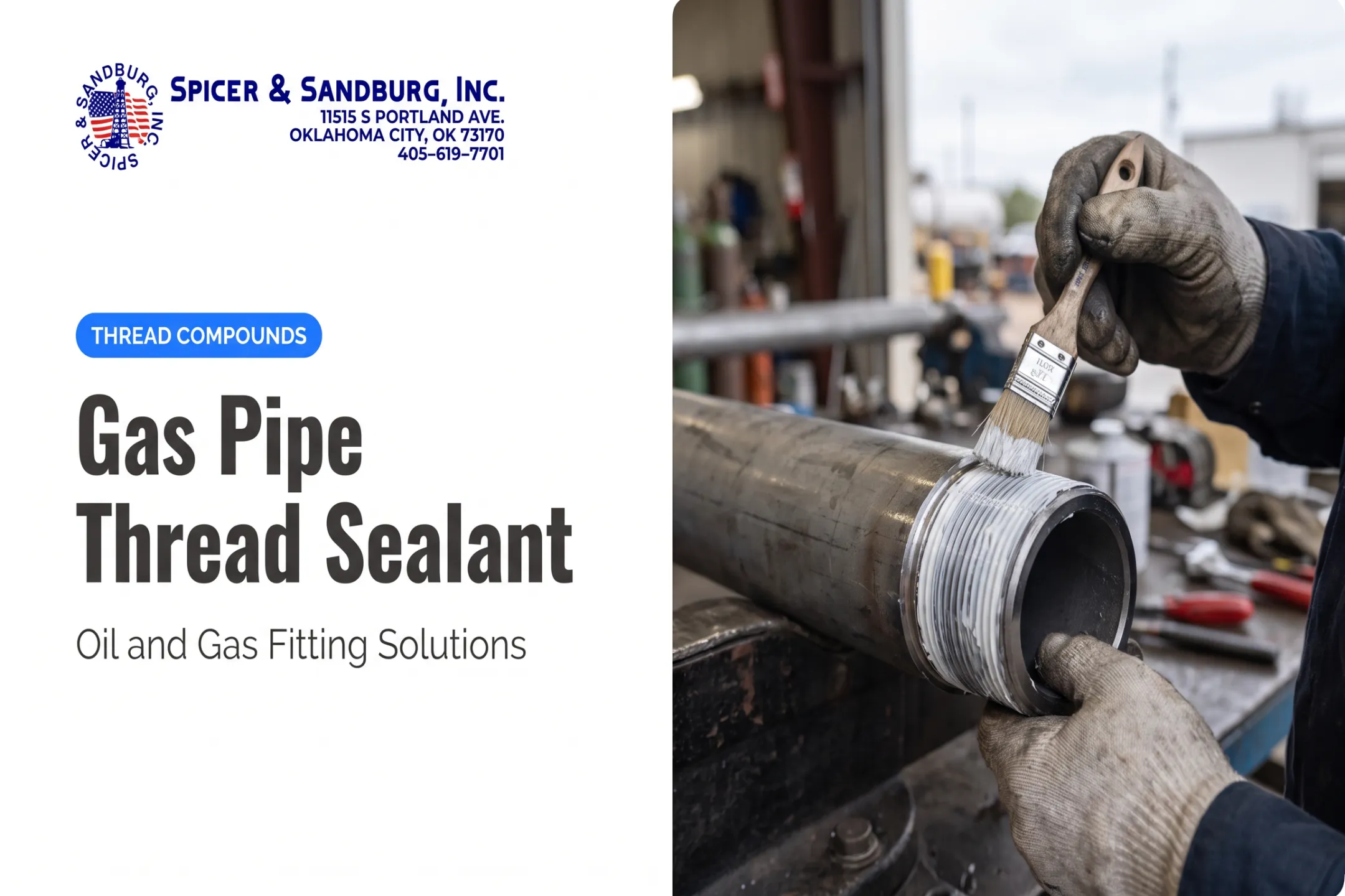 Gas Pipe Thread Sealant