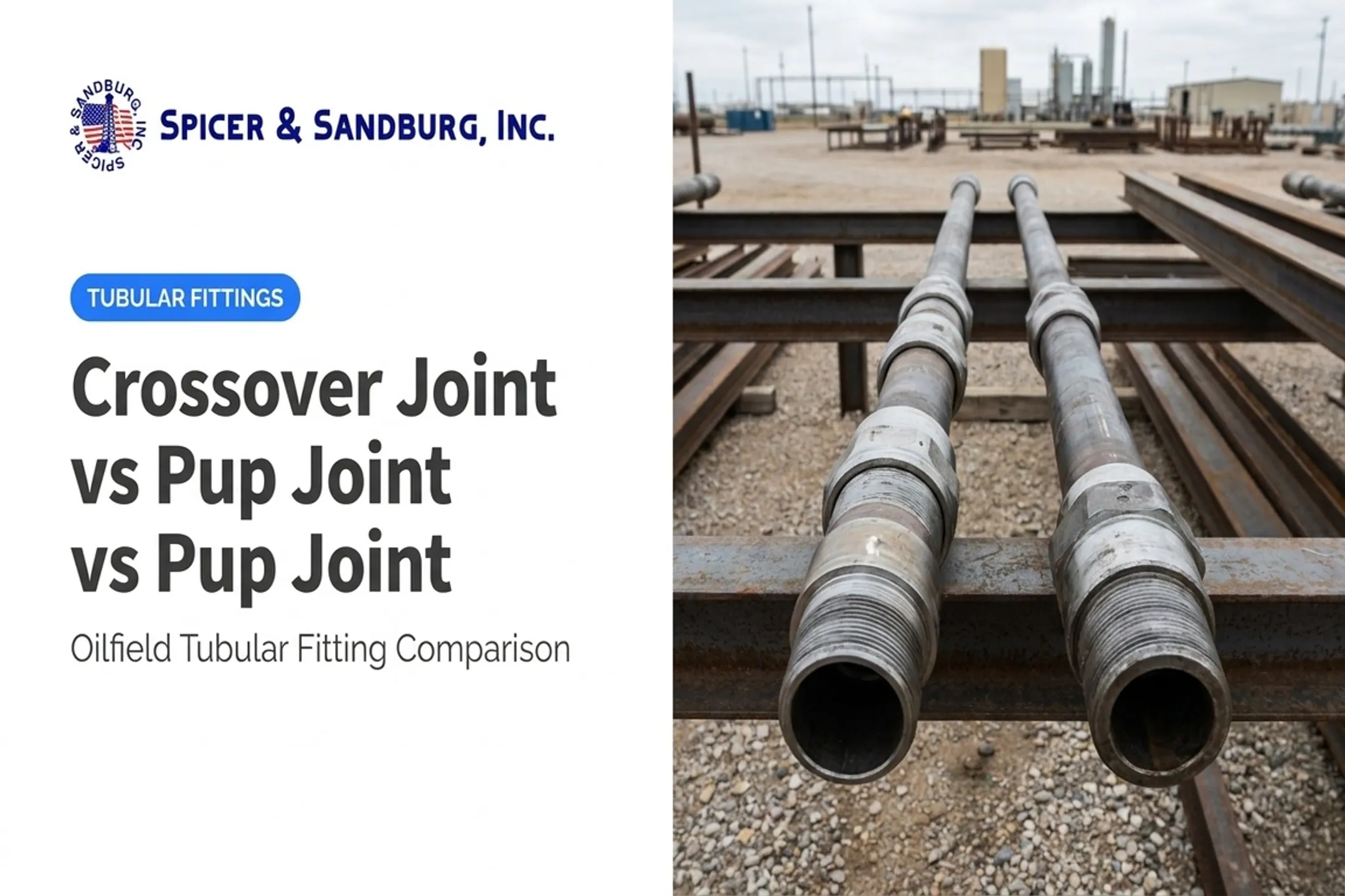 Crossover Joint vs Pup Joint