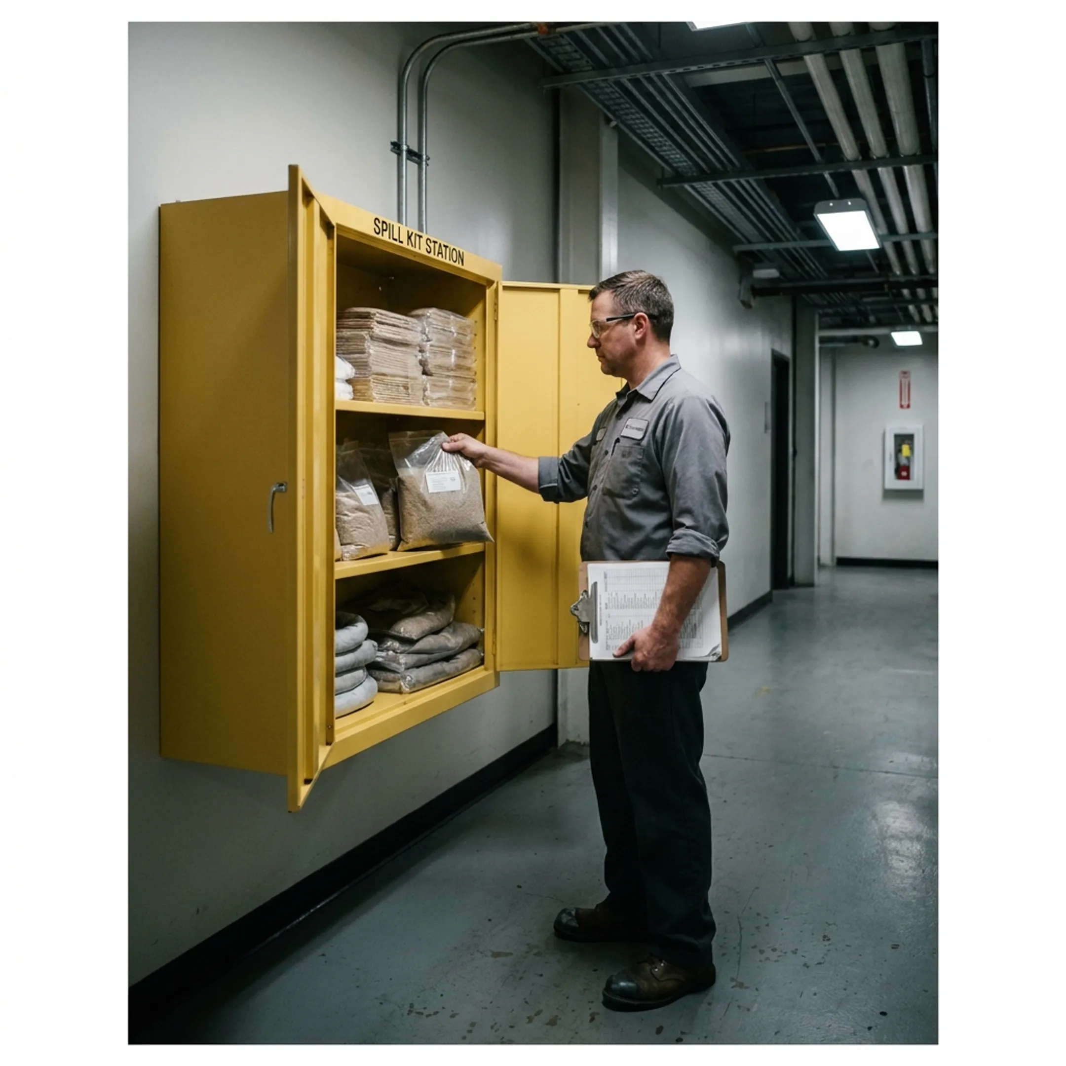Facility Maintenance spill response