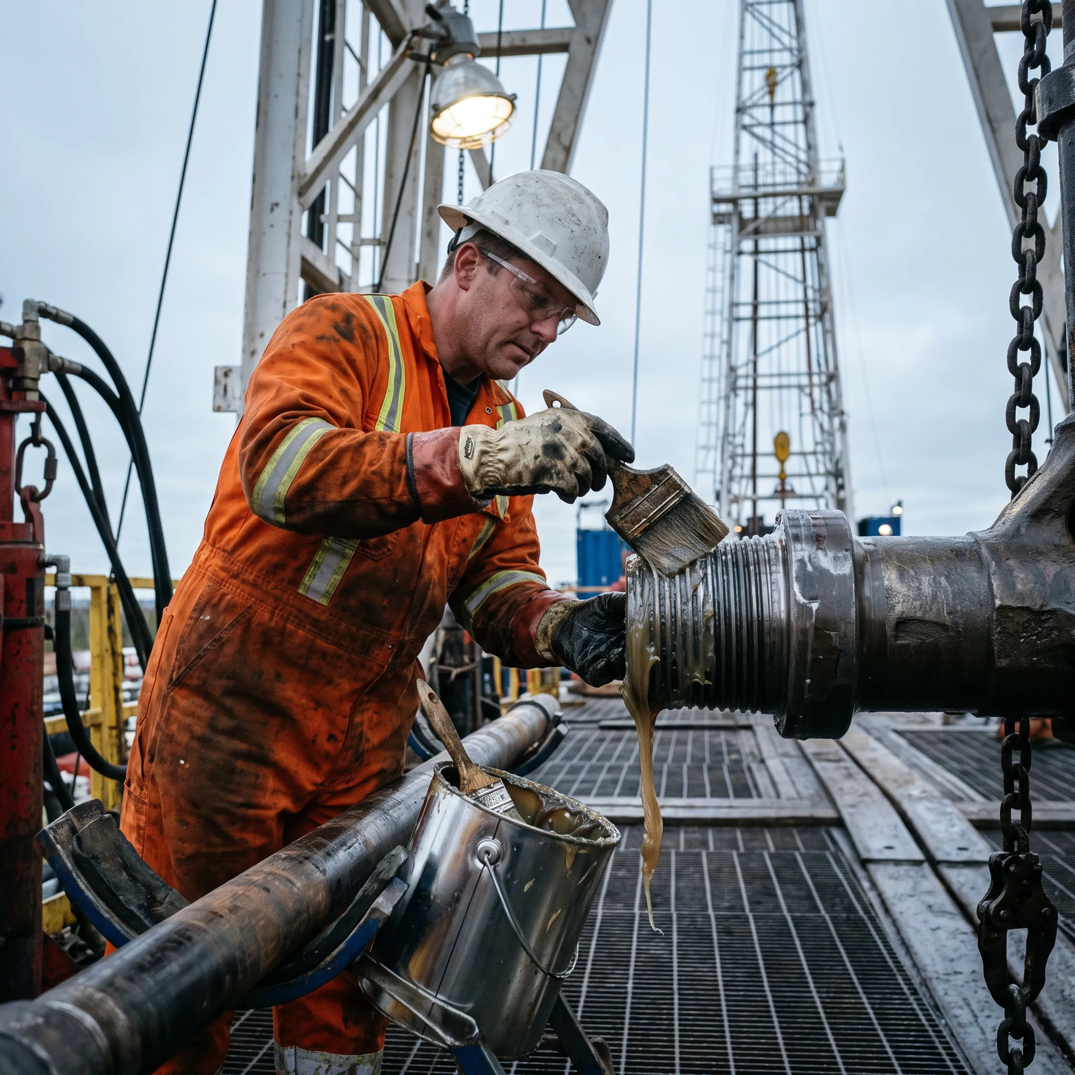 Drilling Operations grease application