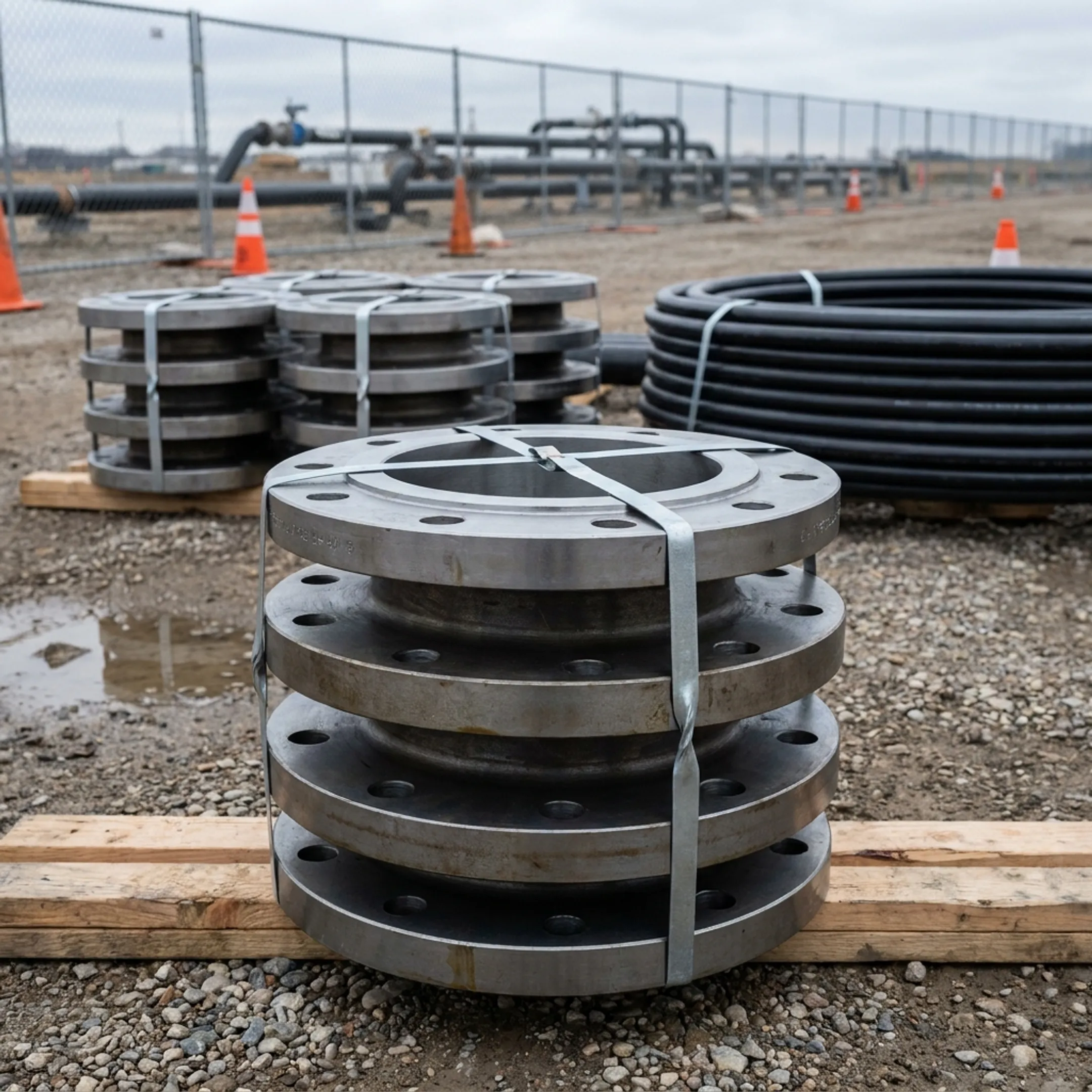 Construction and Engineering flanges