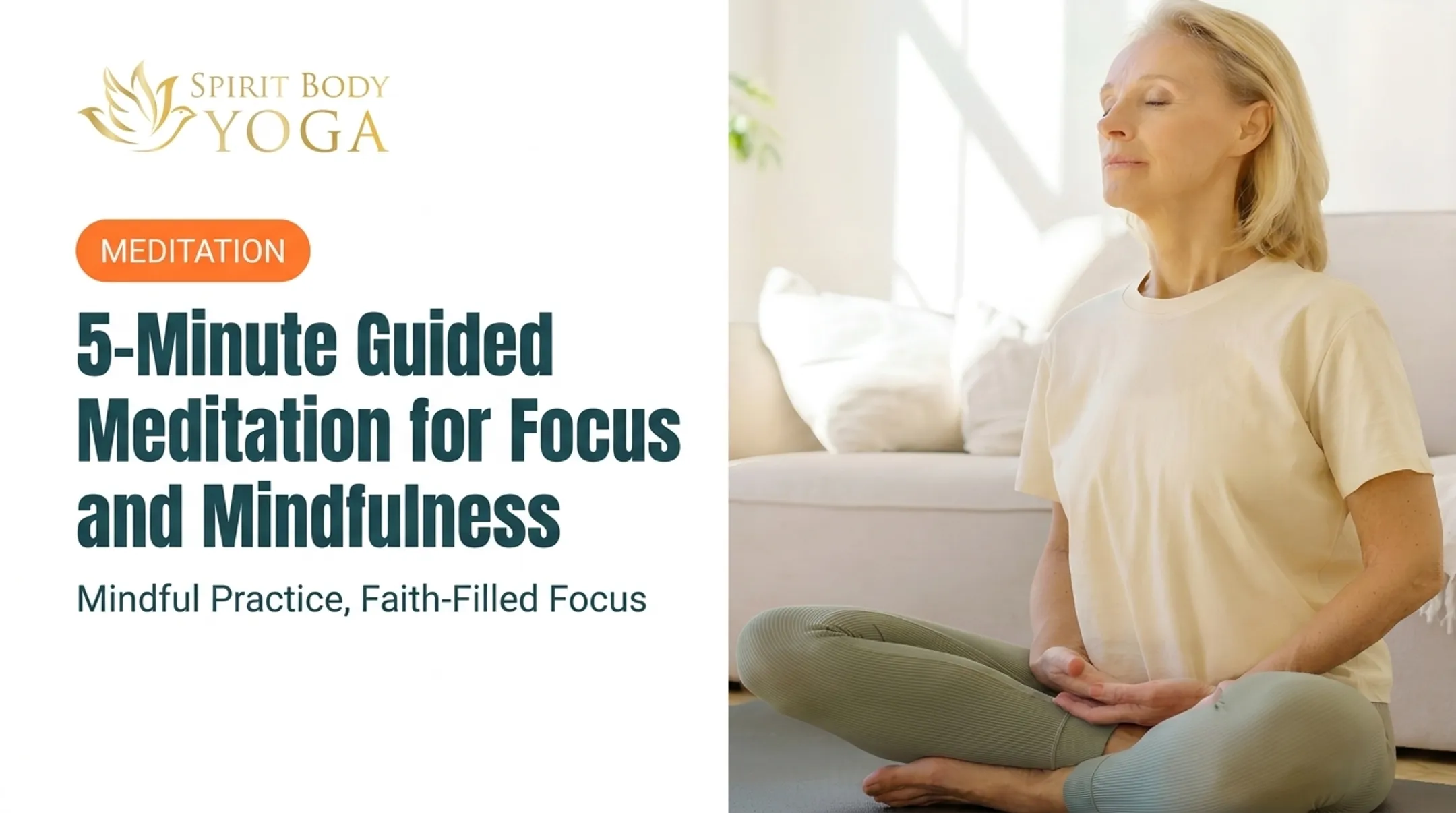 5-Minute Guided Meditation for Focus and Mindfulness