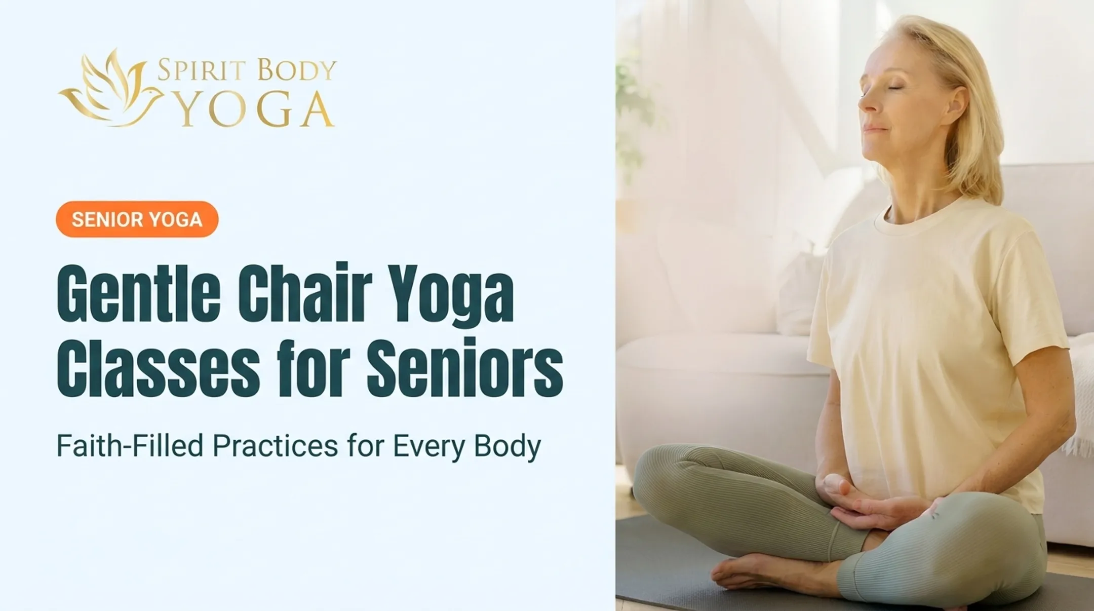 Gentle Chair Yoga Classes for Seniors