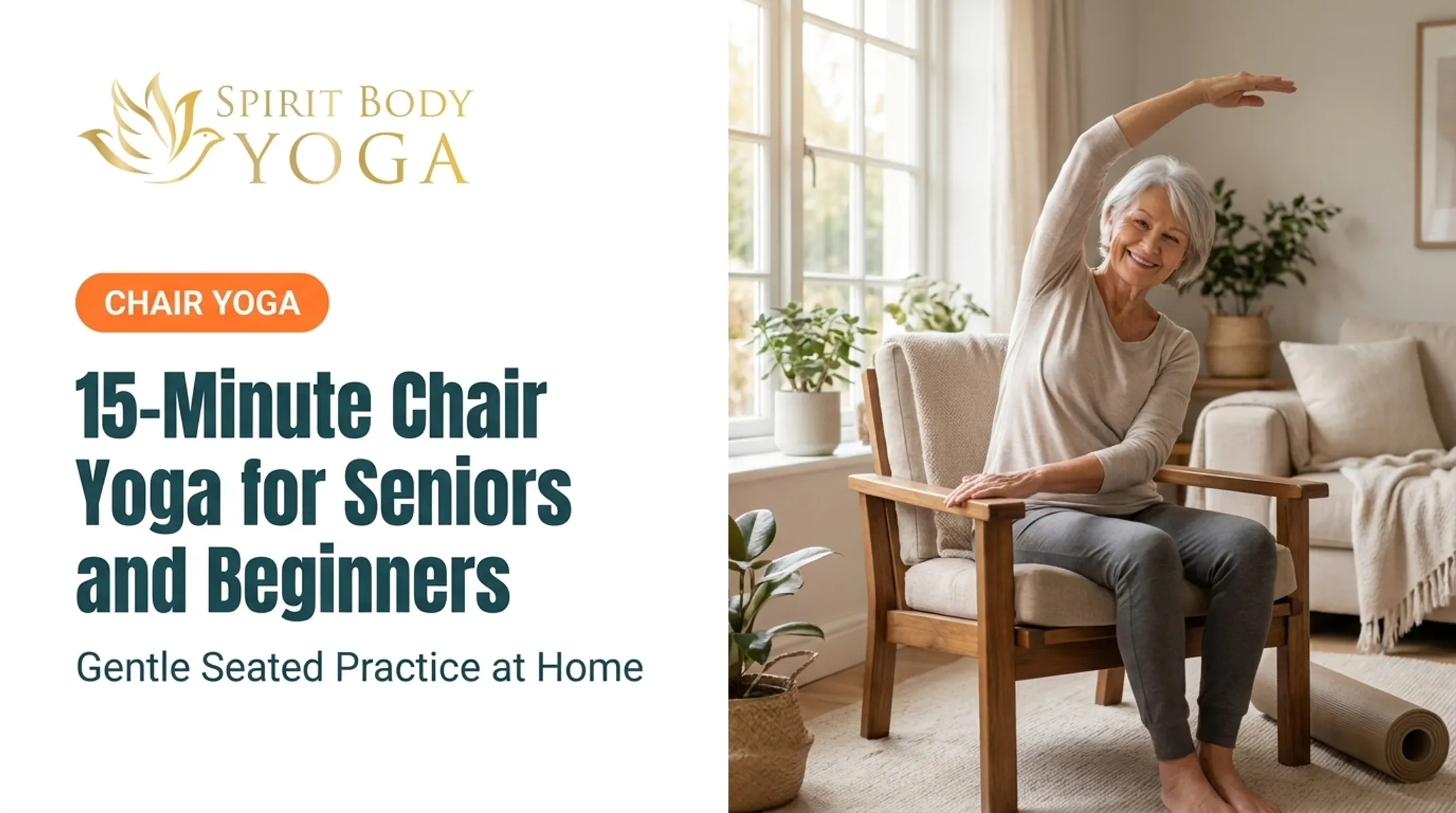 15-Minute Chair Yoga for Seniors and Beginners