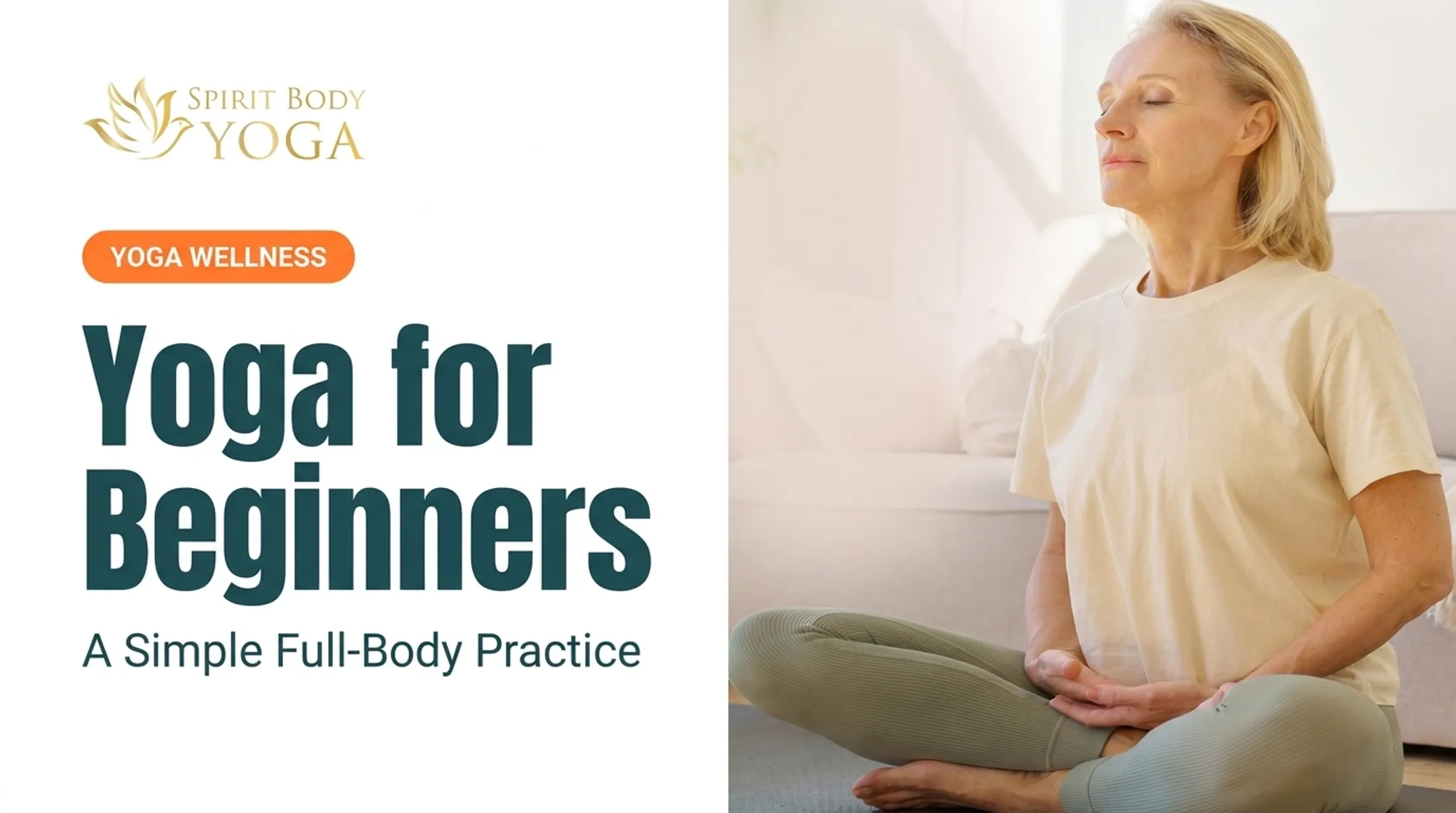 Yoga for Beginners: A Simple Full-Body Practice