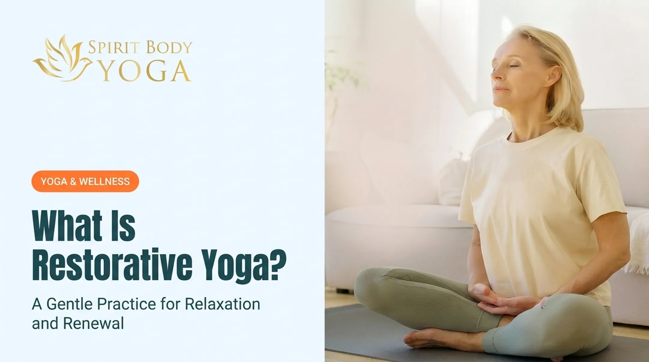 What Is Restorative Yoga? A Gentle Practice for Relaxation and Renewal