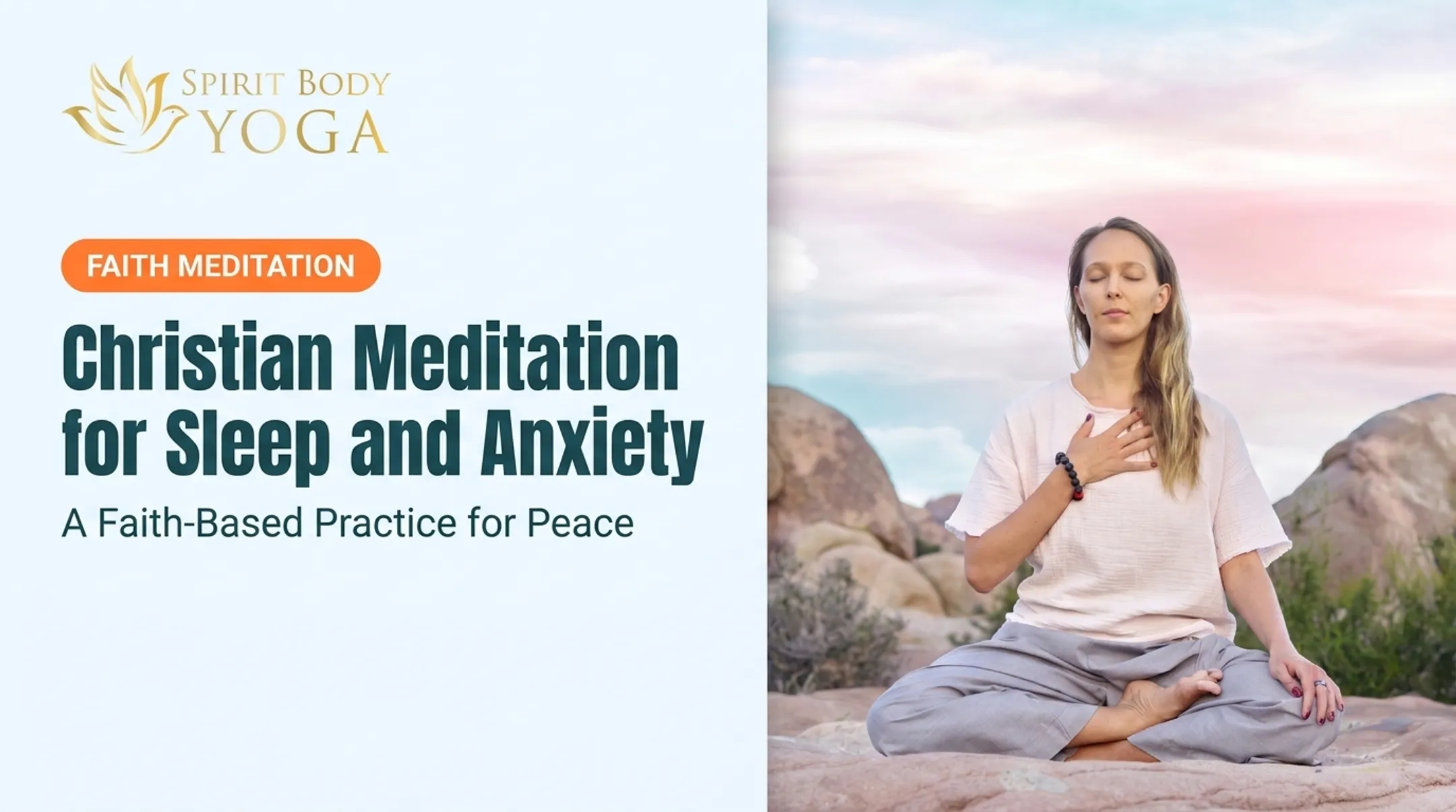 Christian Meditation for Sleep and Anxiety: A Faith-Based Practice for Peace