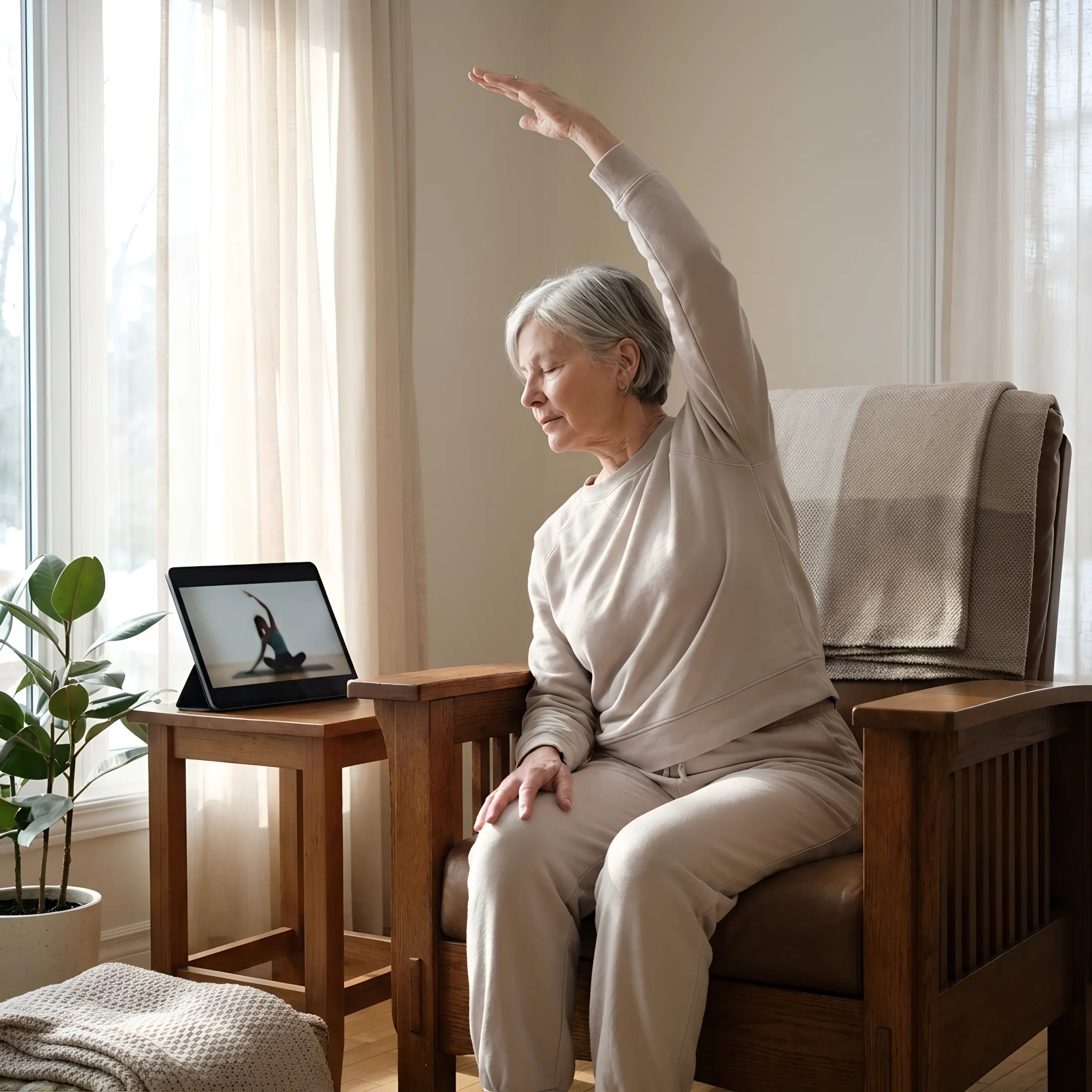 Accessible Online Yoga Classes for Seniors