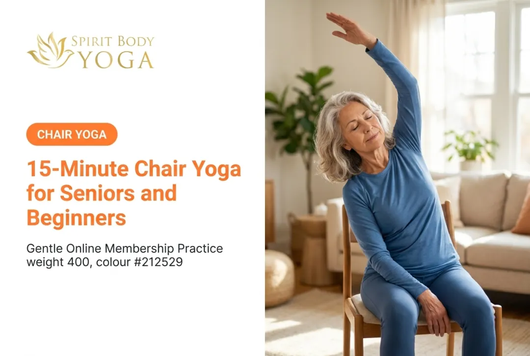 15-Minute Chair Yoga for Seniors and Beginners