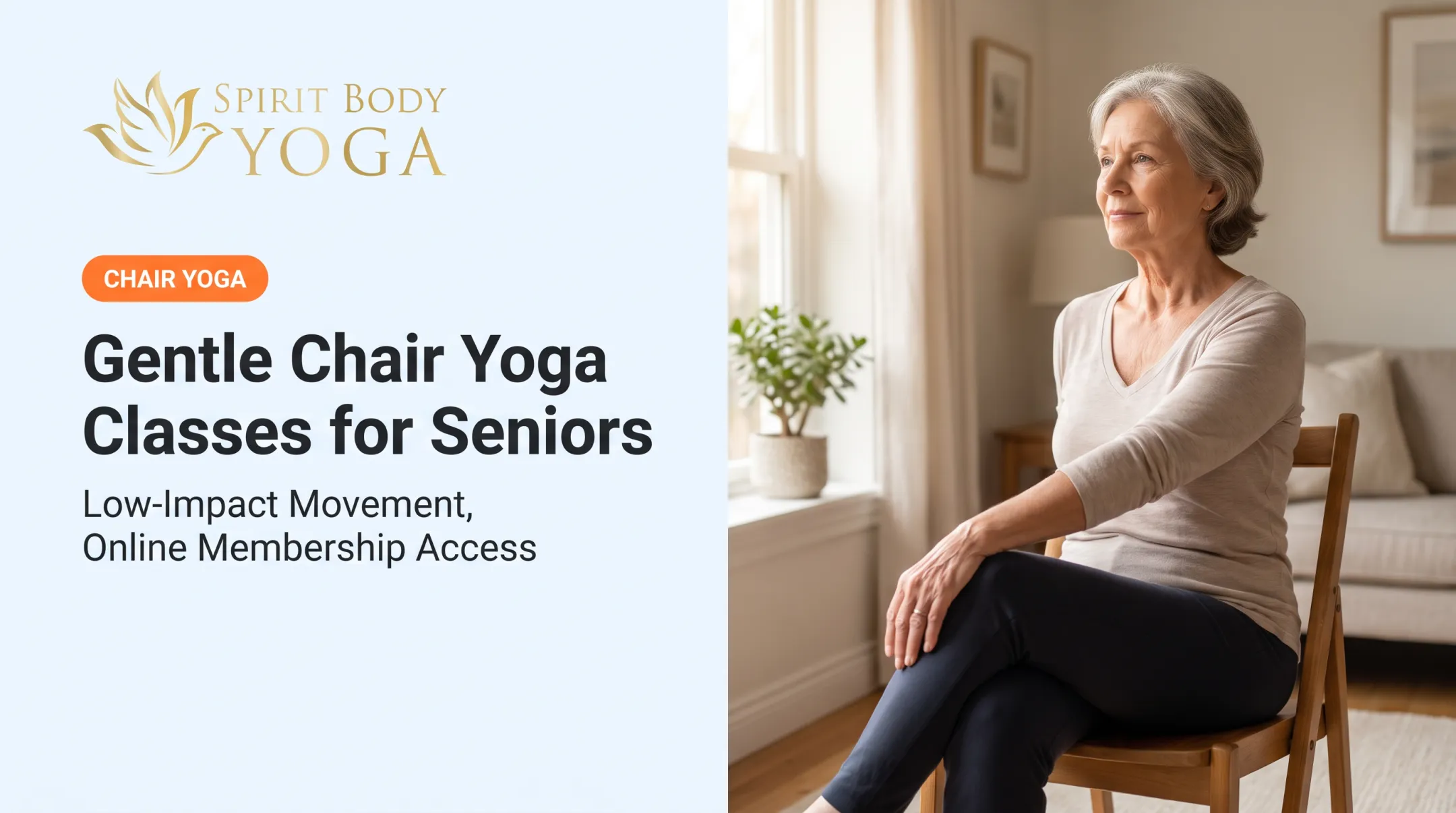Gentle Chair Yoga Classes for Seniors