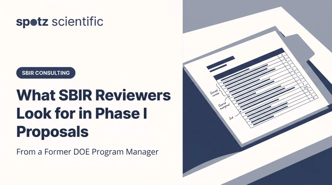 What SBIR Reviewers Look for in Phase I Proposals