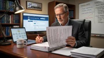 Spotz Scientific expert reviewing federal research proposal drafts