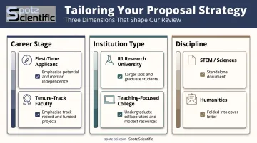 Research statement tailoring guide by career stage institution and discipline