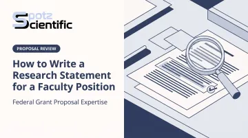 How to Write a Research Statement for a Faculty Position