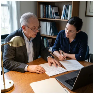 Scientific advisor reviewing a federal research proposal