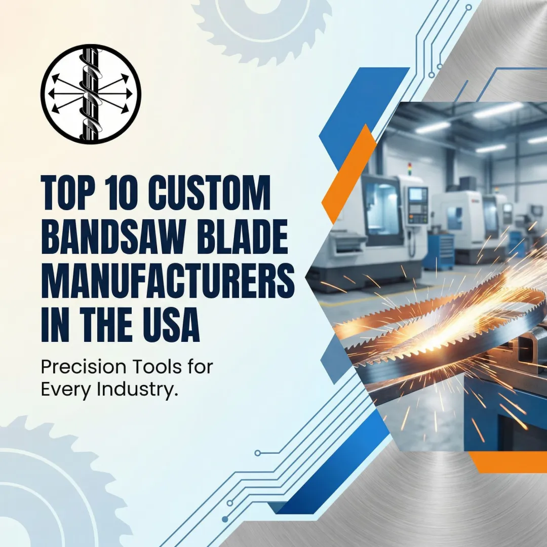 Top 10 Custom Bandsaw Blade Manufacturers in the USA