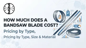 How Much Does a Bandsaw Blade Cost? Pricing by Type, Size &amp; Material