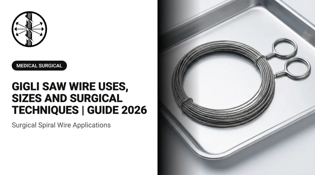 Gigli Saw Wire Uses, Sizes and Surgical Techniques | Guide 2026