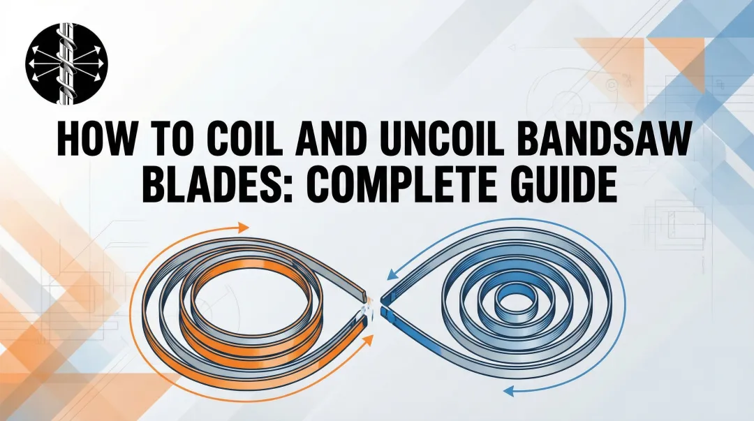 How to Coil and Uncoil Bandsaw Blades: Complete Guide