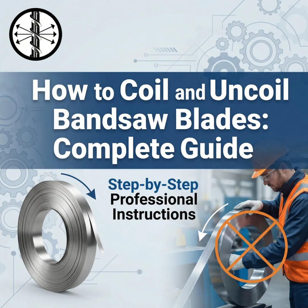 How to Coil and Uncoil Bandsaw Blades: Complete Guide