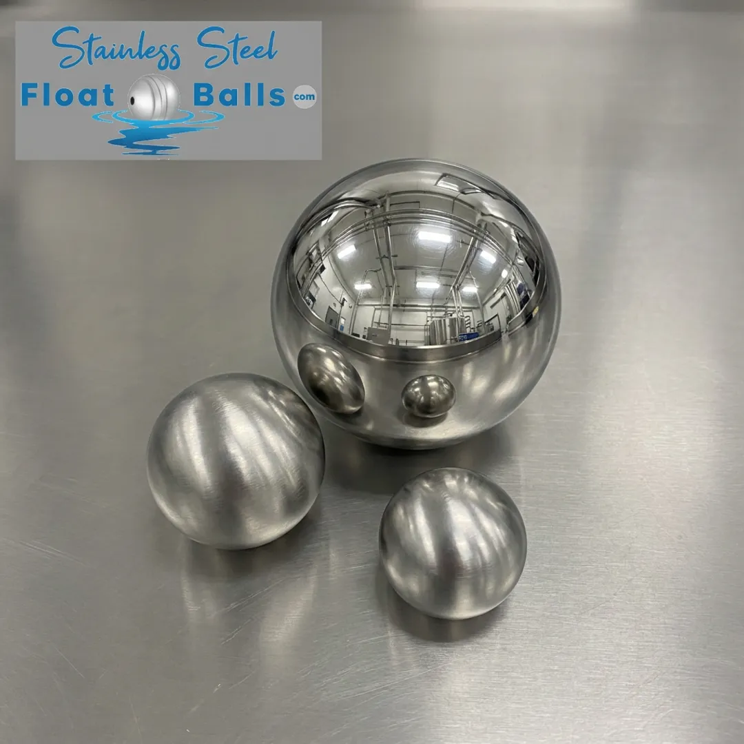 Food-grade stainless steel float balls