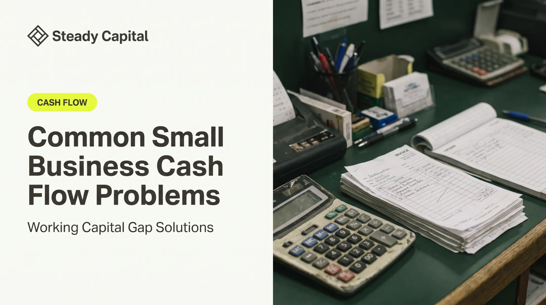 Common Small Business Cash Flow Problems