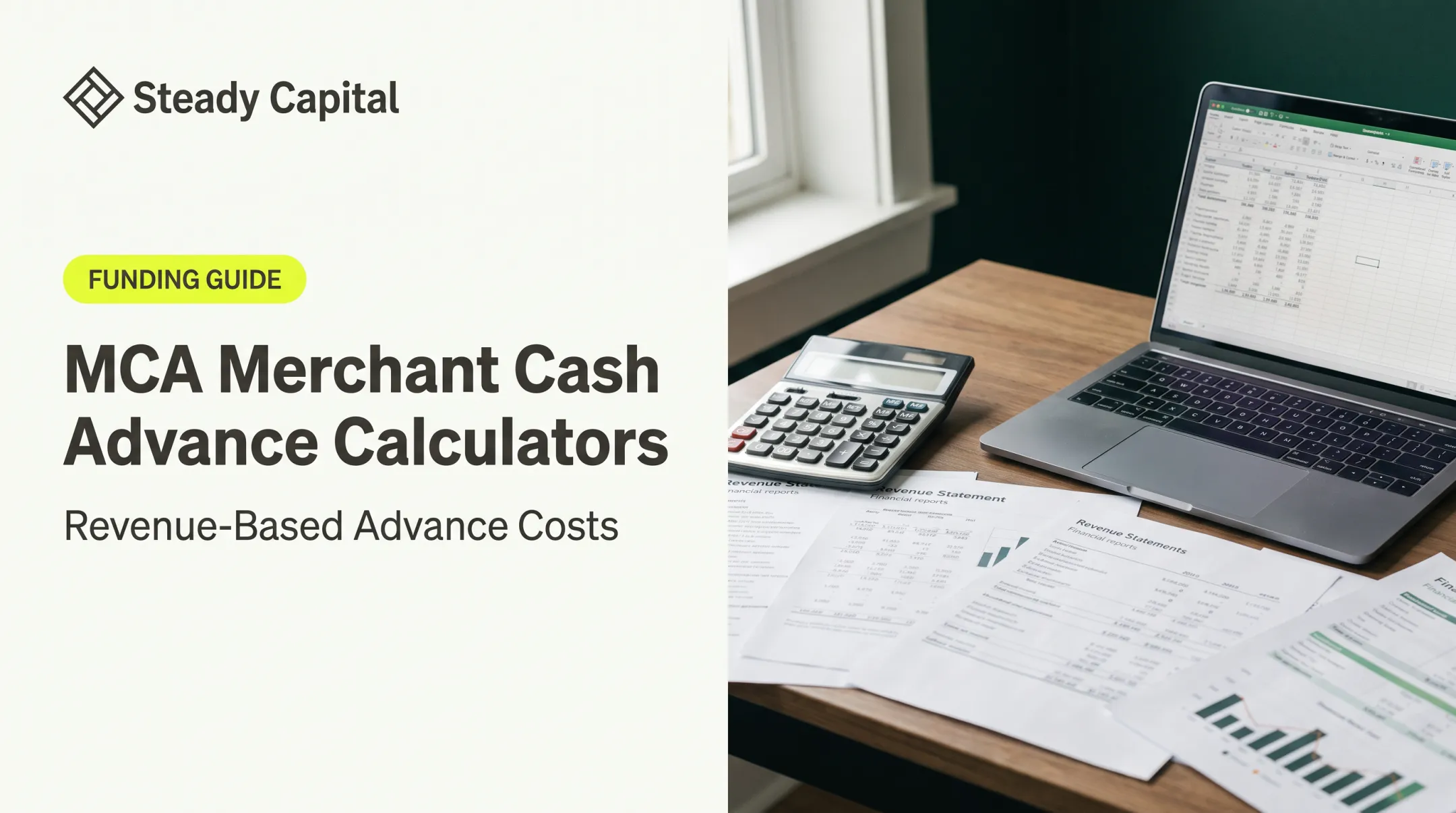 MCA Merchant Cash Advance Calculators