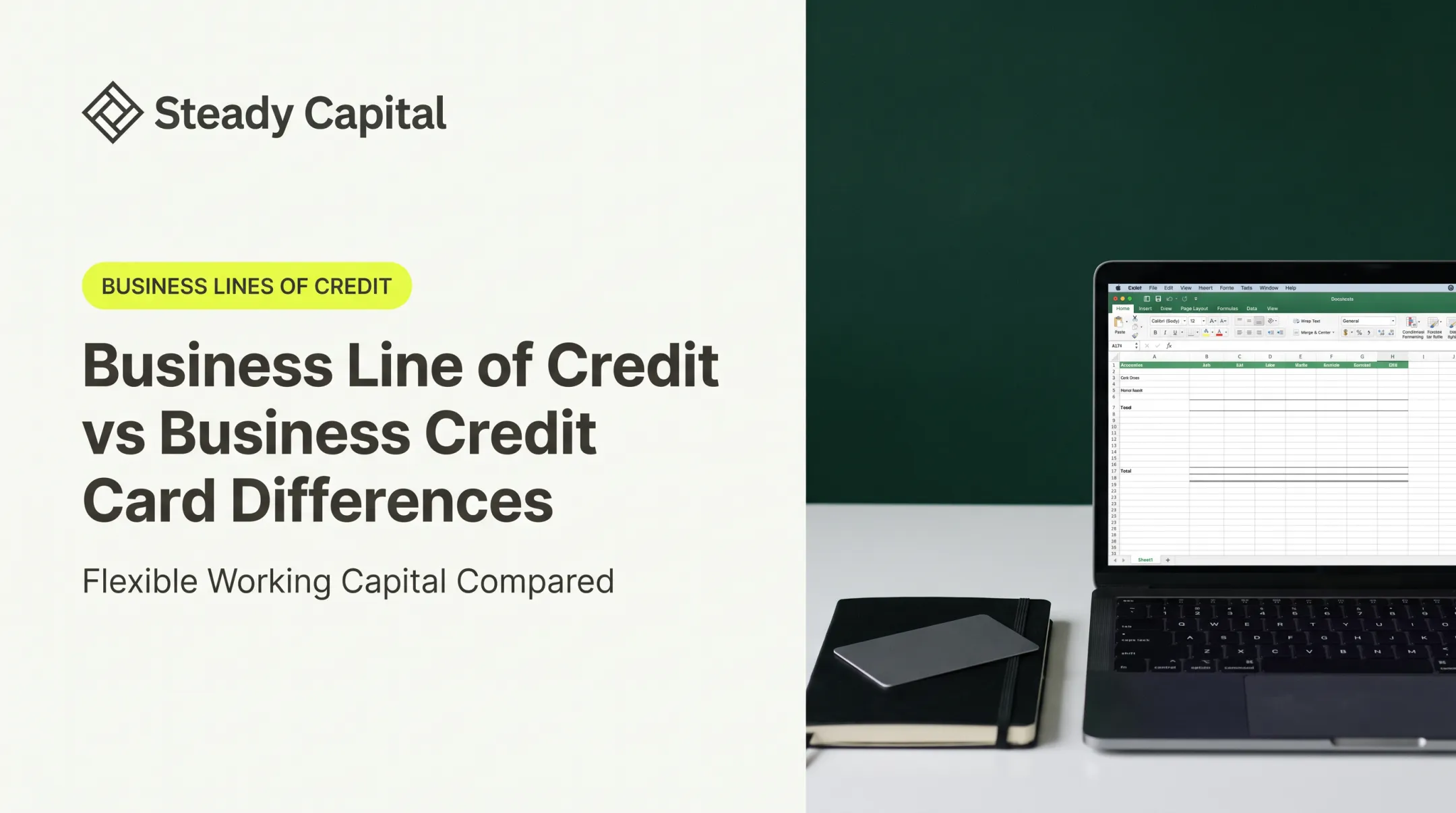 Business Line of Credit vs Business Credit Card Differences