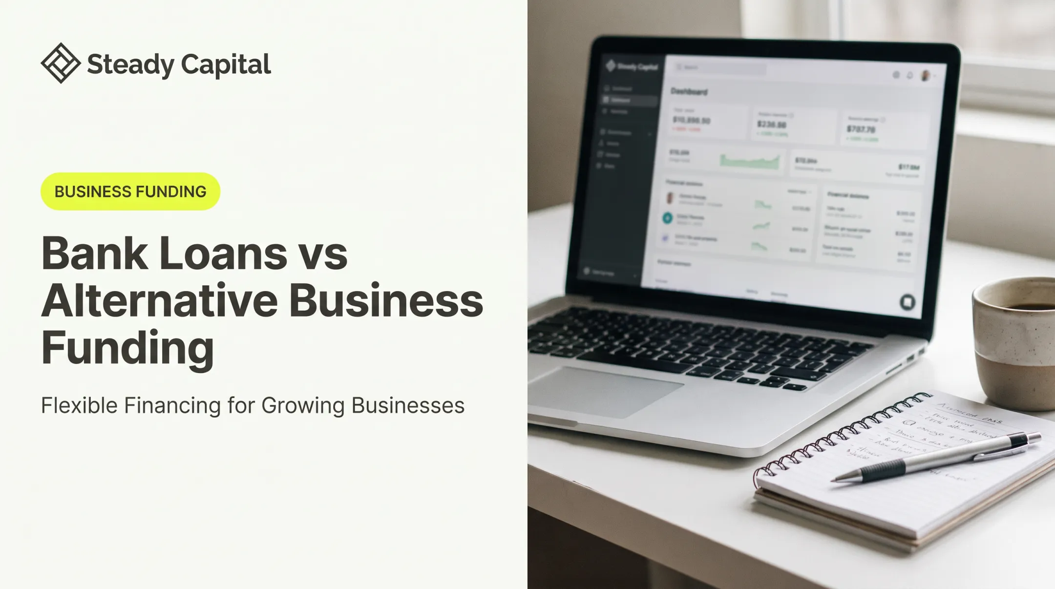 Bank Loans vs Alternative Business Funding