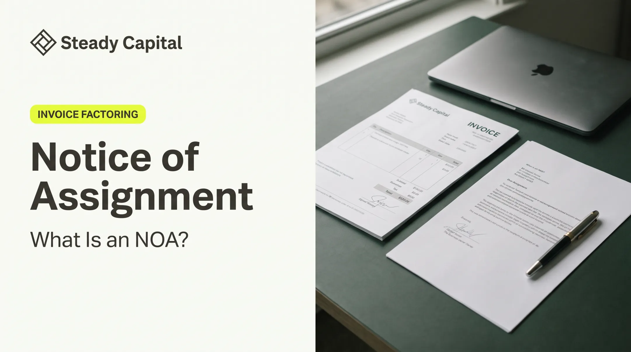 Notice of Assignment: What Is an NOA?
