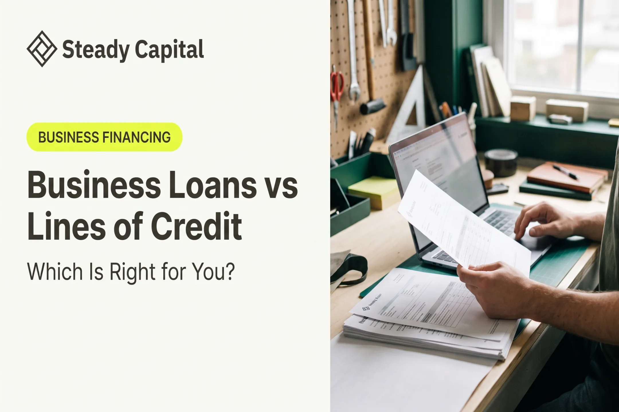 Business Loans vs Lines of Credit: Which Is Right for You?