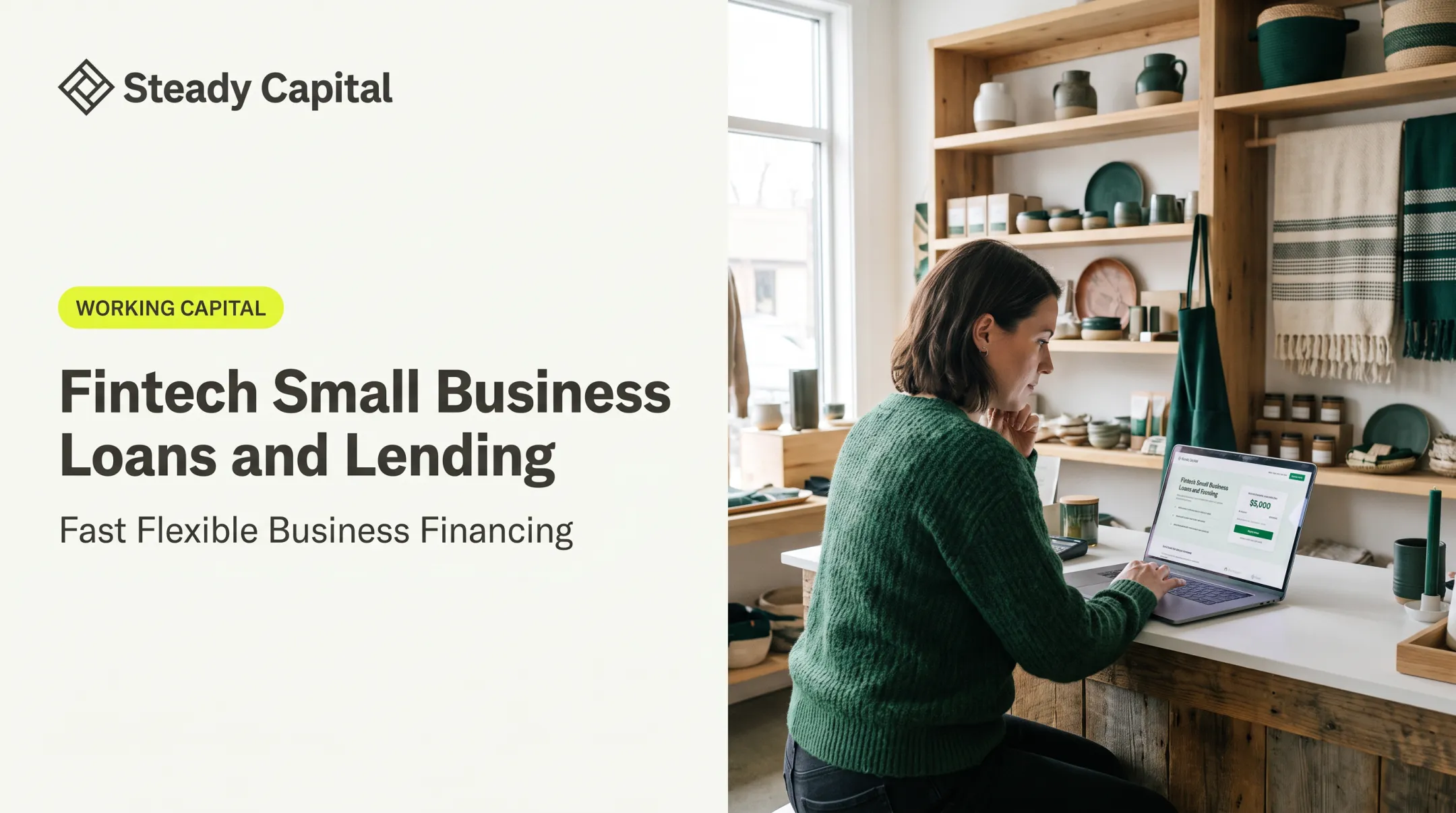 Fintech Small Business Loans and Lending
