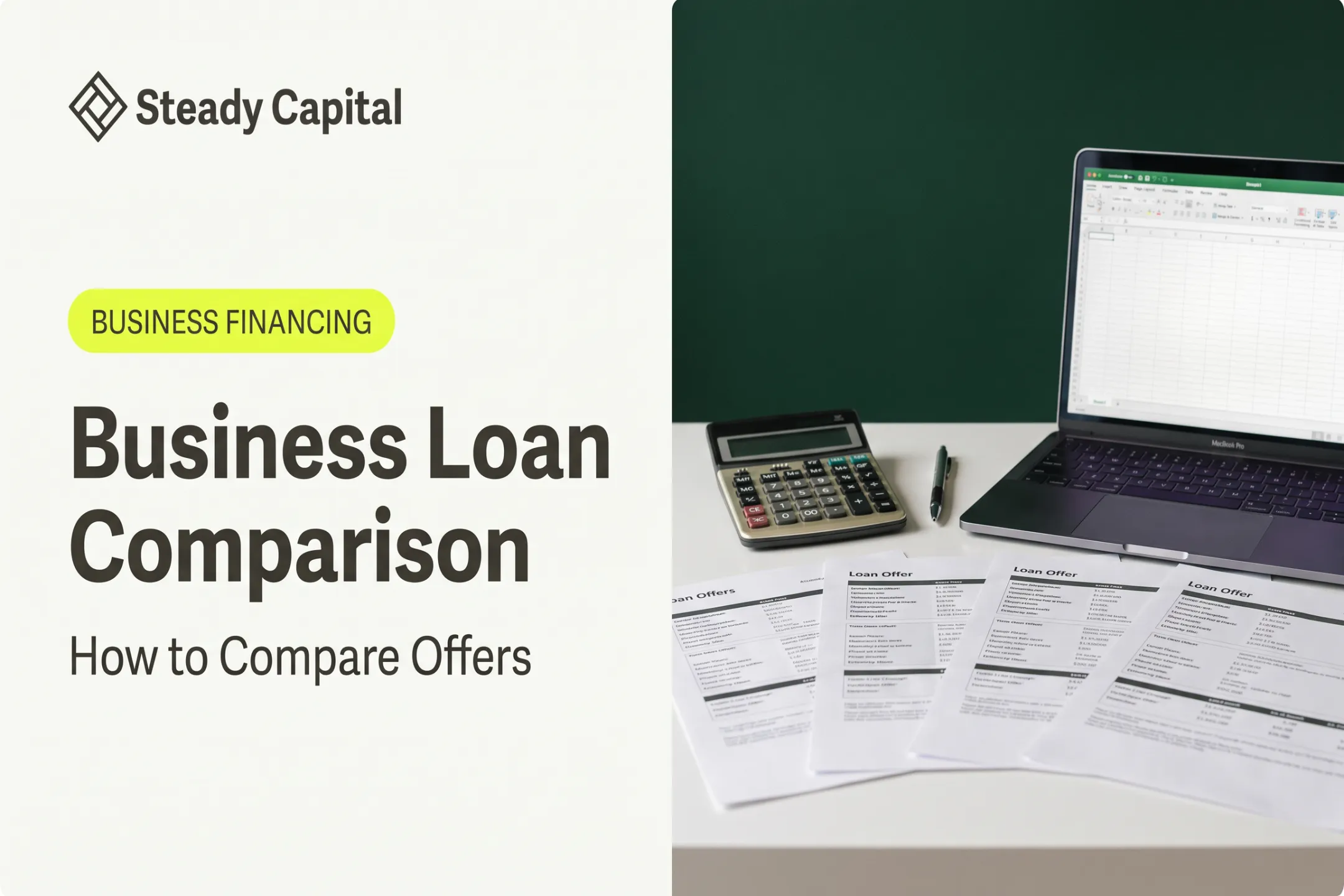 Business Loan Comparison: How to Compare Offers