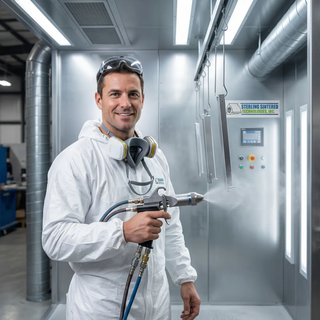 Custom Powder Coating Services for Metal Parts