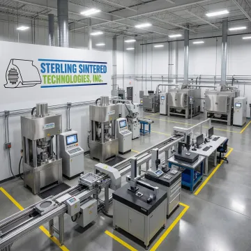 Advanced metal sintering equipment creating precision prototypes