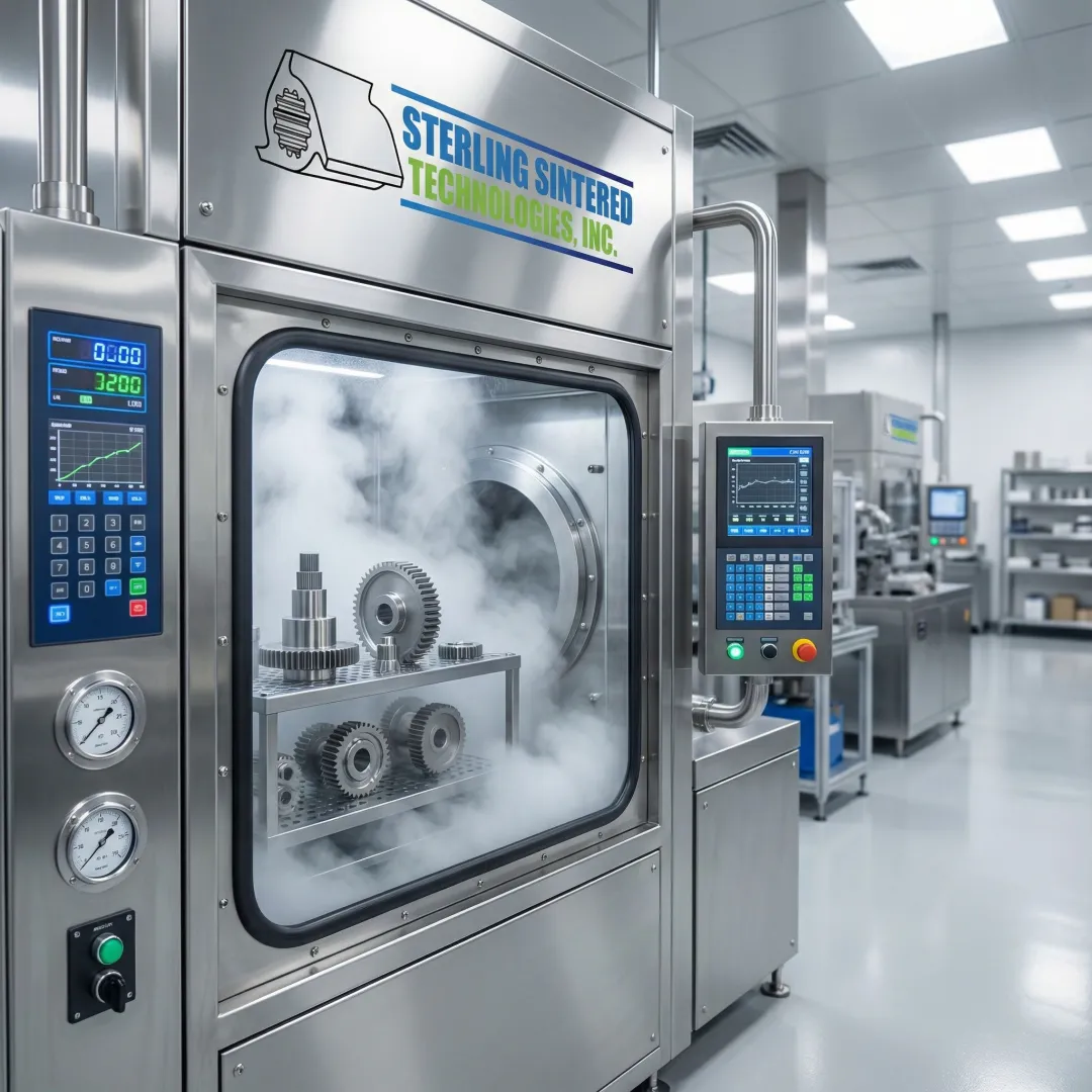 Steam oxide coating process being applied to metal components in industrial facility